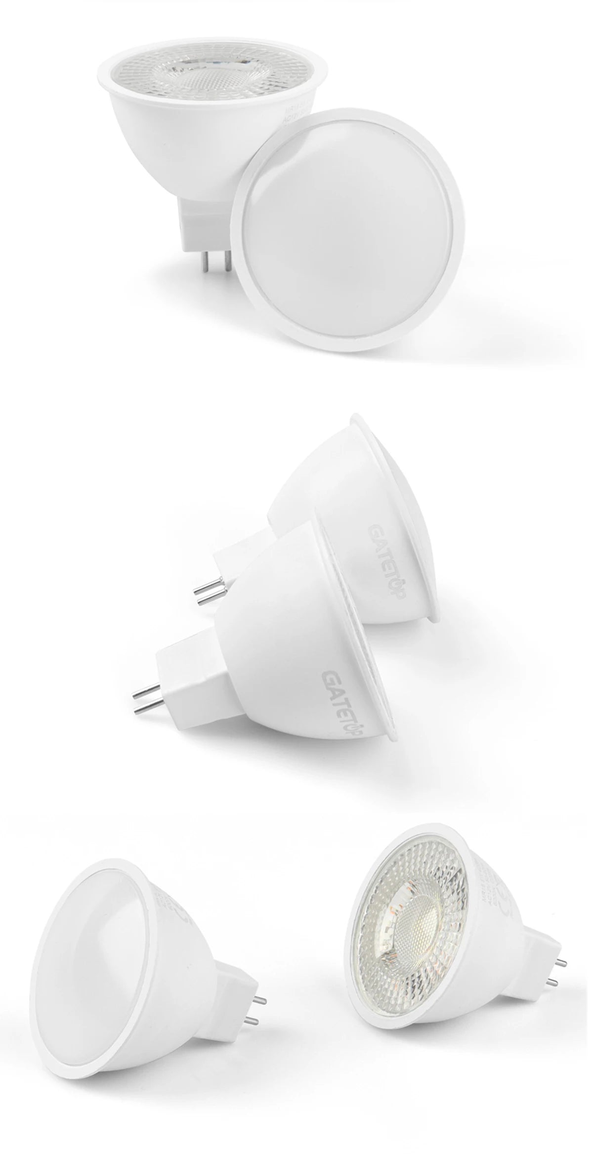 MR16 LED Spotlight Bulb – 6W GU5.3 Energy Efficient Lamp for Home Lighting