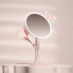 Adjustable LED Makeup Mirror – Metal Desktop Vanity Light for Daily Beauty