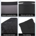 Honeycomb Soccer Shin Guards – Compression Calf Sleeves for Kids and Adults