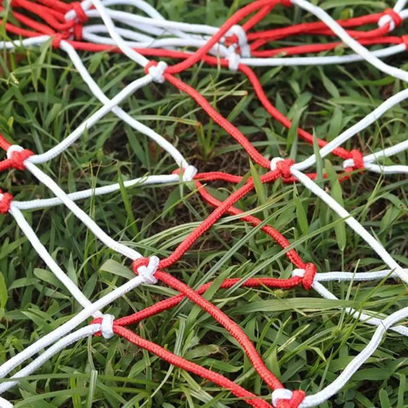 Large Capacity Nylon Ball Bag – Durable Mesh Carrier for Sports Equipment