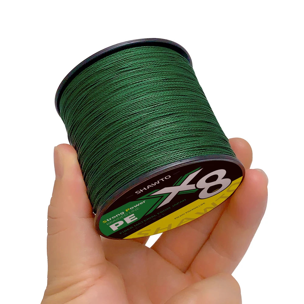 Braided Fishing Line – 8 Strand PE Multifilament Wire for Freshwater Saltwater