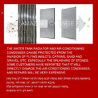 Aluminum Alloy Front Grille Cover – Protective Radiator Trim for Geely Geometry C
