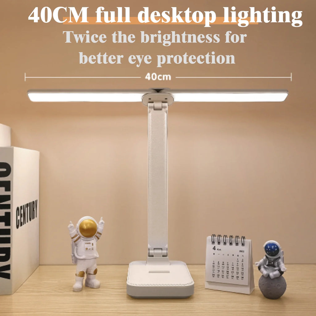 Dimmable LED Desk Lamp – Rechargeable Eye Protection for Bedroom Study