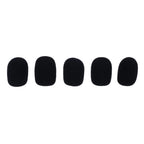 Soft Elastic Sponge Microphone Covers – Foam Windscreens for Headset Mics