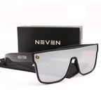 Square Conjoined Lens Sunglasses – UV400 Gradient Eyewear for Outdoor Cycling