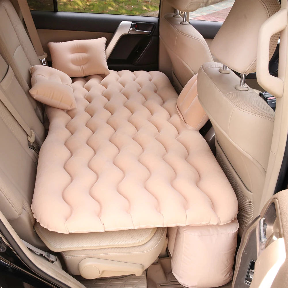 Inflatable Car Mattress – Universal Back Seat Bed for Outdoor Camping