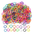 Elastic Loom Bands – Colorful DIY Jewelry Making Kit for Kids Crafts