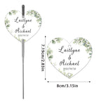 Custom Sparkler Tags – Personalized Firework Labels for Wedding Parties