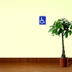 Disabled Mobility Parking Decal – PVC Universal Sticker for Accessible Vehicles