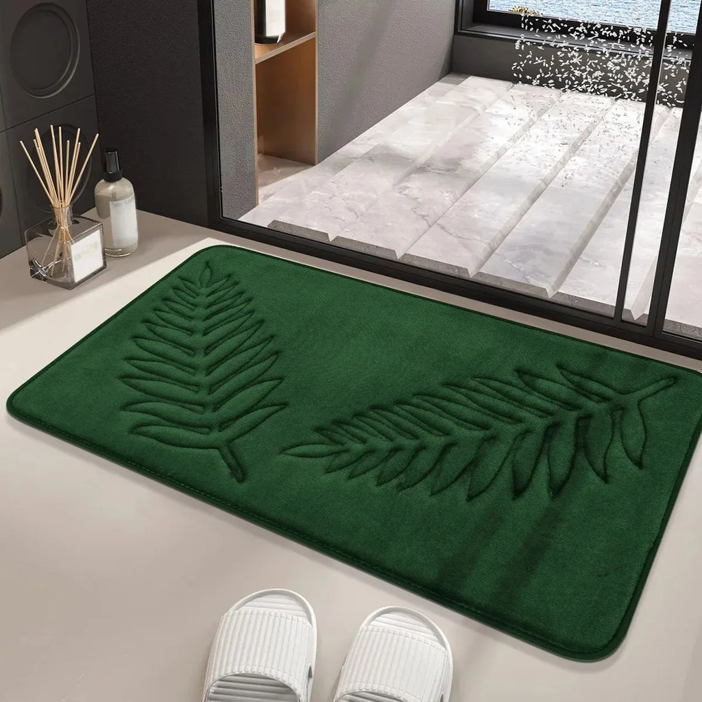 Memory Foam Bath Mat – Non-Slip Water Absorbent Rug for Bathroom