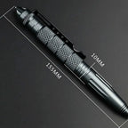 Tactical Aluminum Pen – Multifunction Glass Breaker for Survival Camping