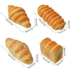 Artificial Simulation Bread – Realistic Food Prop for Home Decoration