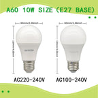 E27 LED Light Bulbs – Ultra-Bright Energy Efficient for Home Lighting