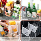 Adjustable Refrigerator Divider – Fridge Storage Partition for Kitchen Organization