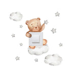 Animal Wall Decals – Self-Adhesive Nursery Stickers for Kids Bedroom Decor