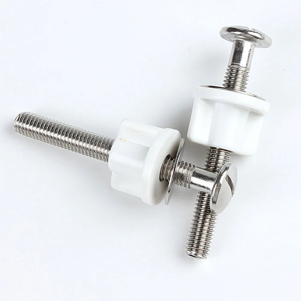 Toilet Seat Fixing Kit – Universal Replacement Screws for Bathroom Repairs