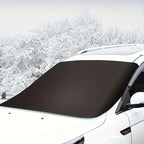 Motorhome Windshield Snow Shield – Winter Frost Protection for RV Camping
