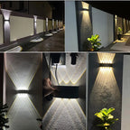 Aluminum LED Wall Lamp – IP65 Waterproof Lighting for Indoor and Outdoor