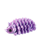 Articulated 3D Printed Hedgehog Figurine – Flexible Desk Decor for Home Office