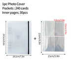 A5 Photocard Binder – Collectible Kpop Album Storage for Trading Cards