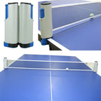 Retractable Table Tennis Net – 175cm Portable Ping Pong Net for Home Practice