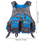 Adjustable Mesh Fishing Vest – Breathable Tackle Gear for Outdoor Sports