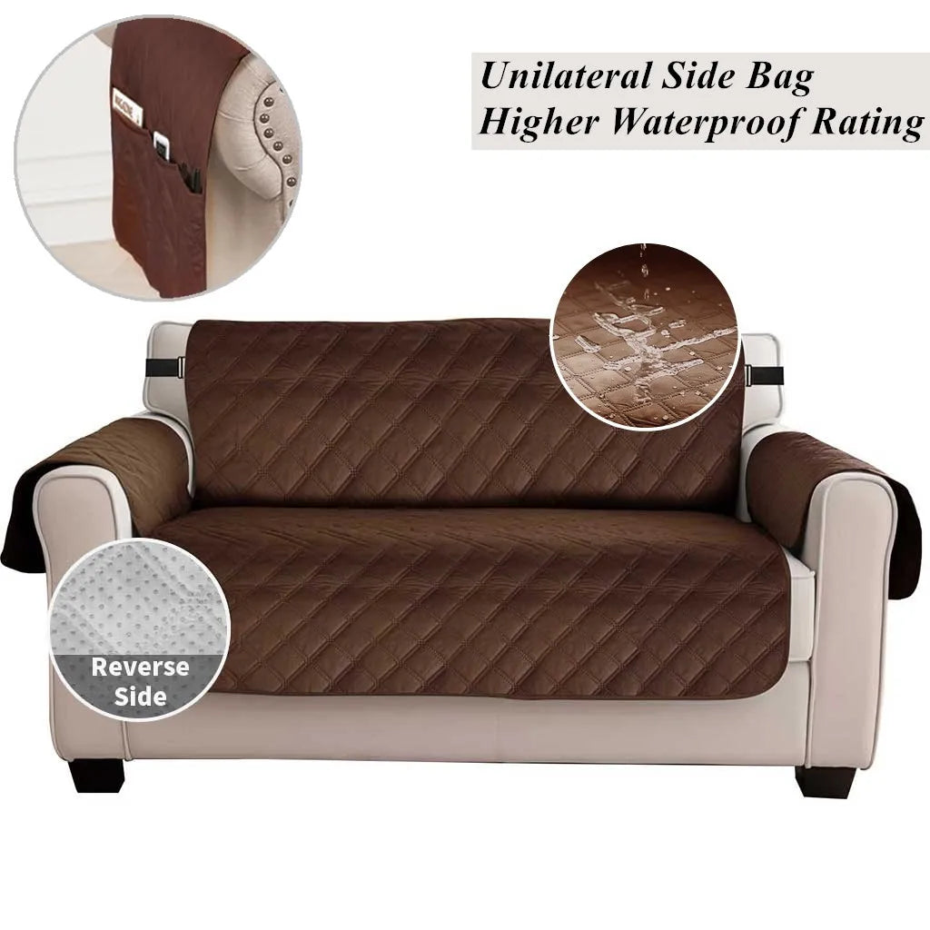 Waterproof Sofa Slipcovers – Non-Slip Elastic Protectors for Kids and Pets