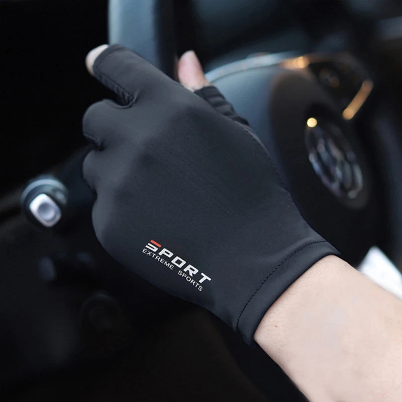 Breathable UV Protective Fishing Gloves – Touch Screen Gear for Outdoor Sports