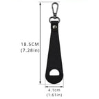 Leather Travel Hat Clip – Magnetic Storage Strap for Outdoor Hiking