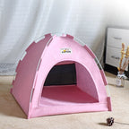 Foldable Pet Tent – Breathable Cooling House for Indoor and Outdoor Use
