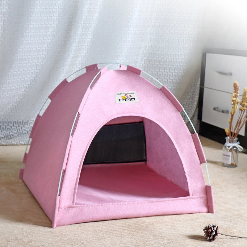 Foldable Pet Tent – Breathable Cooling House for Indoor and Outdoor Use