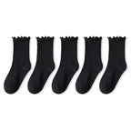 Ruffled Cotton Ankle Socks – Kawaii Lolita Accessories for Women