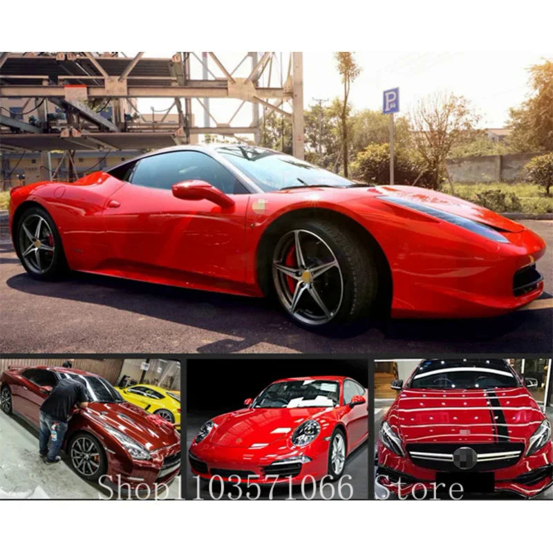 Glossy PPF Protection Vinyl – Clear Paint Film for Vehicle and Tech Wraps