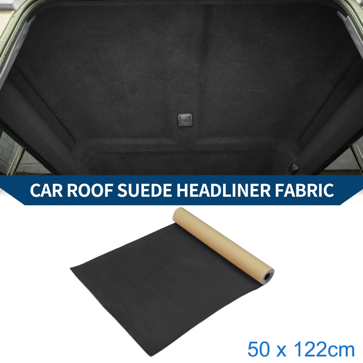 Foam Backed Suede Headliner Fabric – DIY Car Interior Repair Replacement