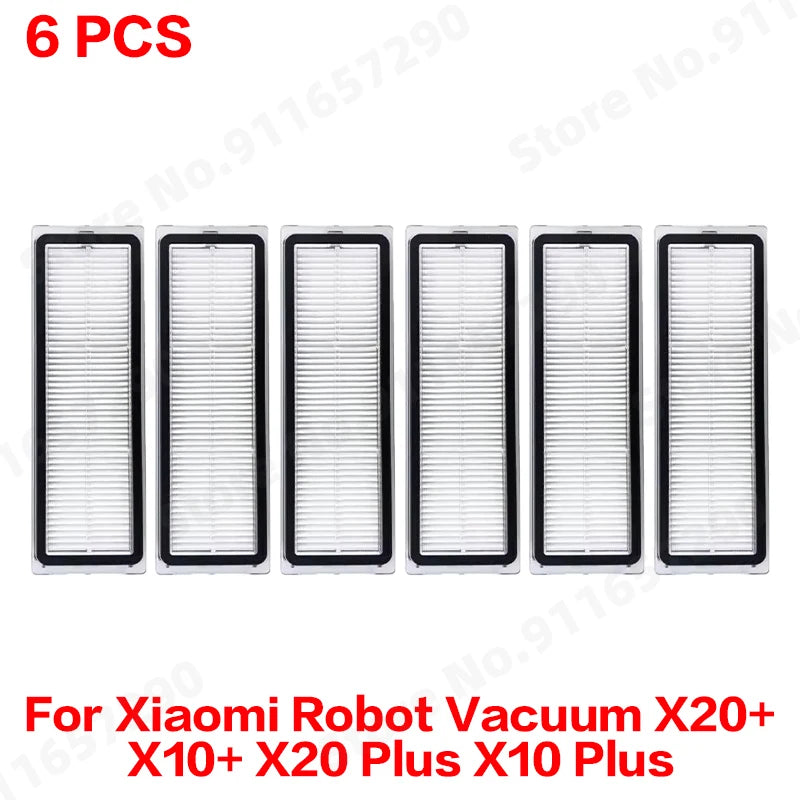 Vacuum Replacement Parts Kit – Dust Bags and Filters for Xiaomi Robot Vacuums