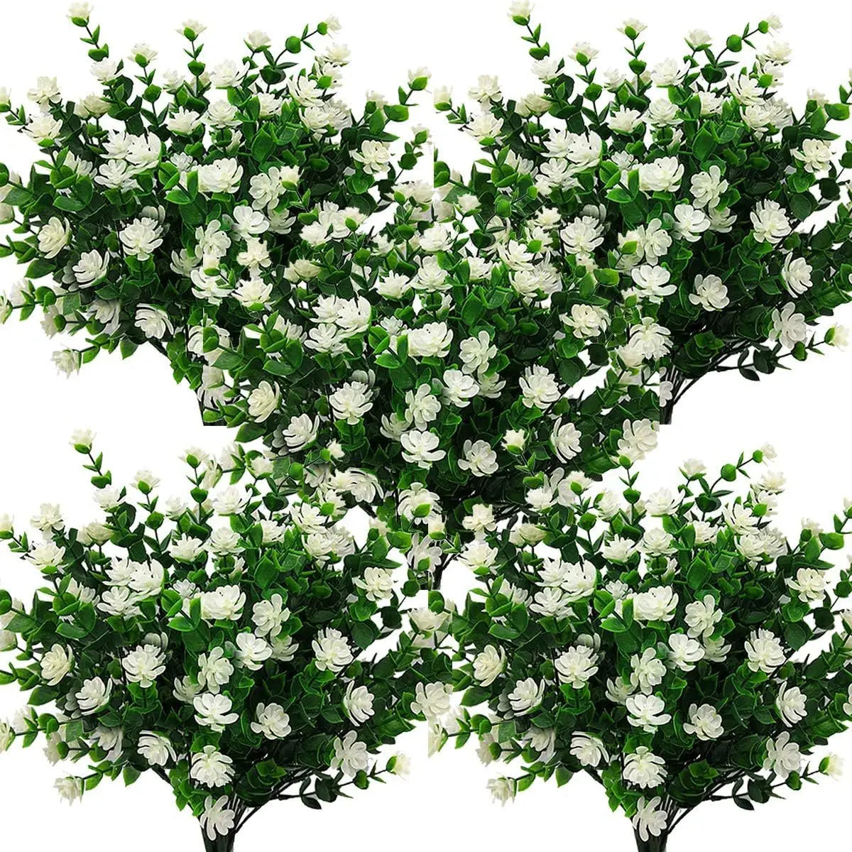 Artificial Eucalyptus and Babysbreath Flowers – Floral Decor for Wedding Arch
