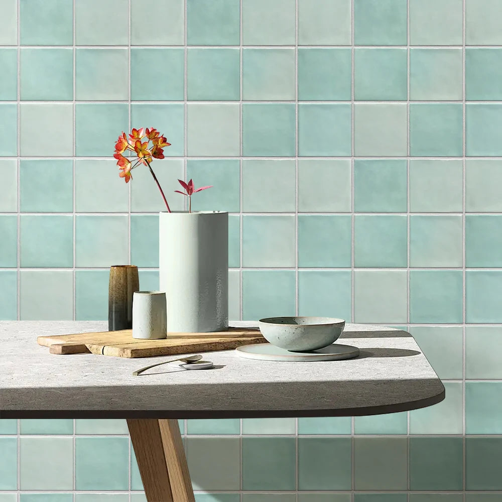 3D Self-Adhesive Tile Stickers – Waterproof Wall Decor for Kitchen Bathroom