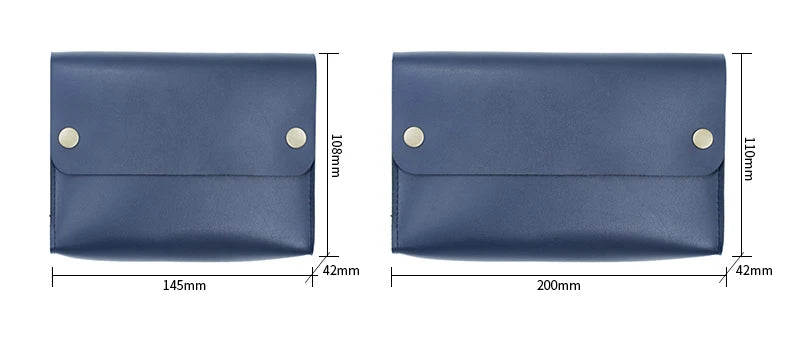 Large PU Leather Cosmetic Bag – Waterproof Travel Organizer for Toiletries