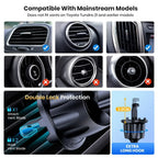 Gravity Car Phone Holder – Metallic Air Vent Mount for Hands-Free Driving