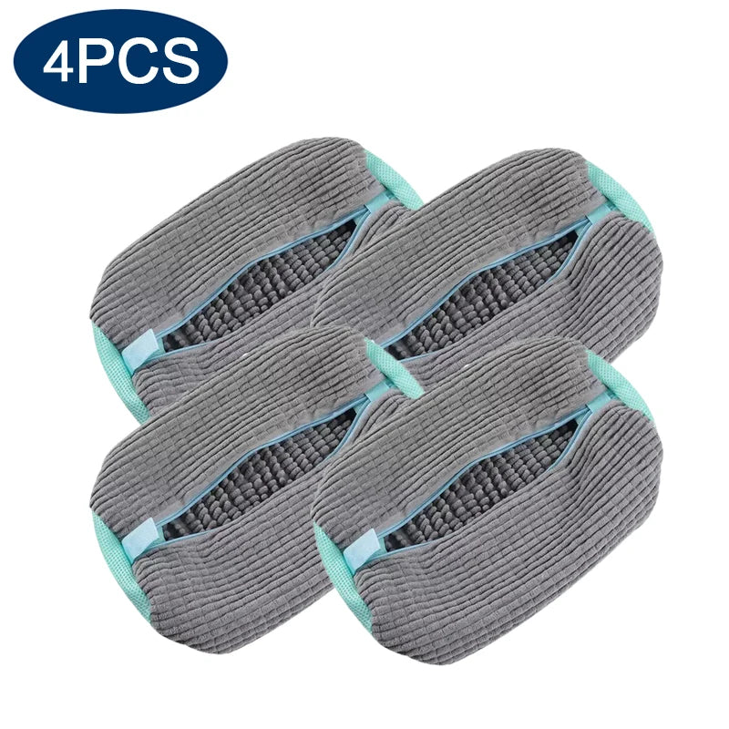 Mesh Shoe Washing Bag – Protective Cotton Net for Sneaker Laundry Cleaning
