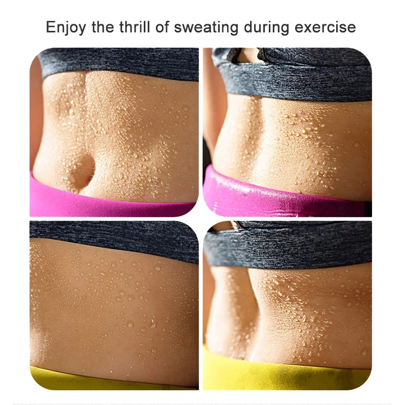 Sweat Waist Trainer Belt – Sauna Slimming Band for Men Workout Belly Fat