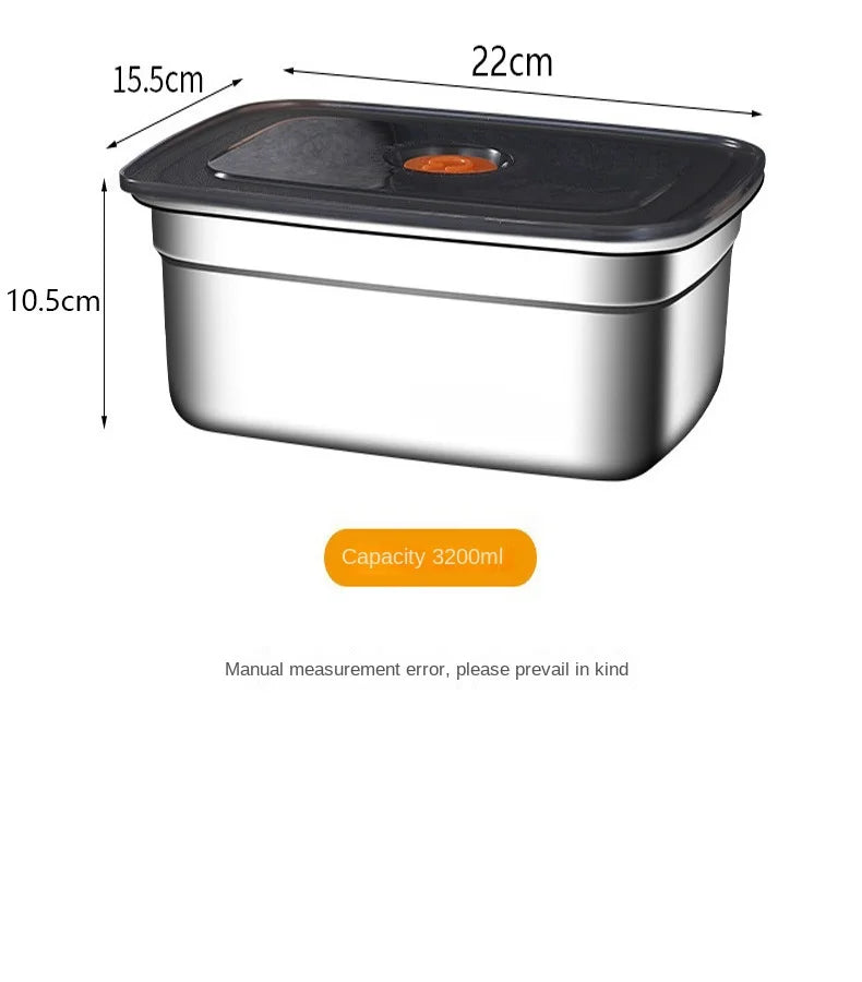 304 Stainless Steel Bento Box – Leak-Proof Food Container for Camping Lunch