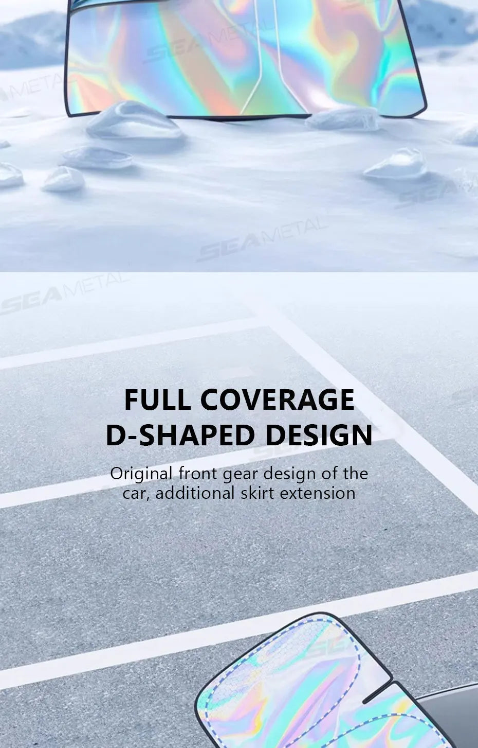 5-Layer Windshield Sun Shade – Foldable UV Protection for Sedan SUV MPV