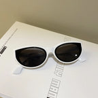 Vintage Cat Eye Sunglasses – Oval Elliptic Frames for Women UV Protection