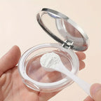 Leak Proof Loose Powder Case – Portable Travel Container for Makeup Touch Ups