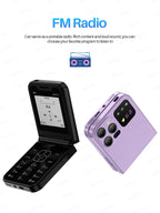 Flip Mobile Phone – Dual SIM with Call Recording for Seniors