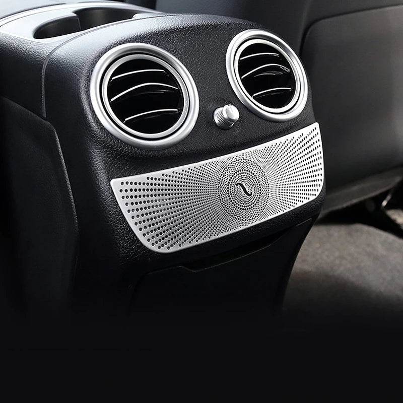 Stainless Steel Door Speaker Trim – Interior Upgrade for Mercedes Benz