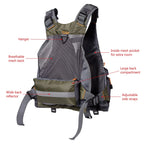 Adjustable Mesh Fishing Vest – Breathable Tackle Gear for Outdoor Sports