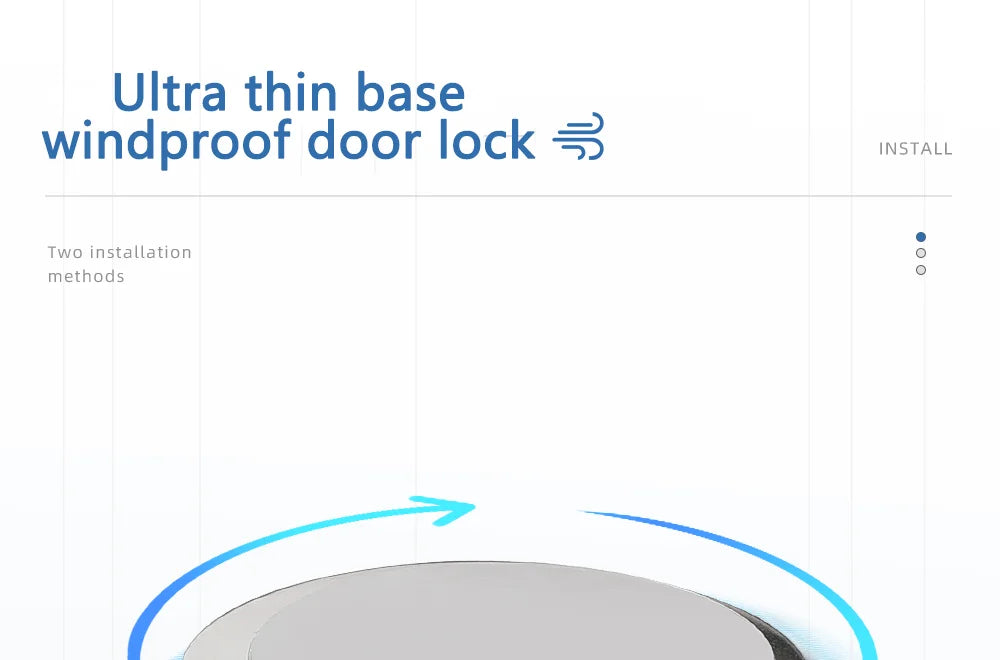 Magnetic Door Stop – Heavy Duty Nail Free Bumper for Home Security