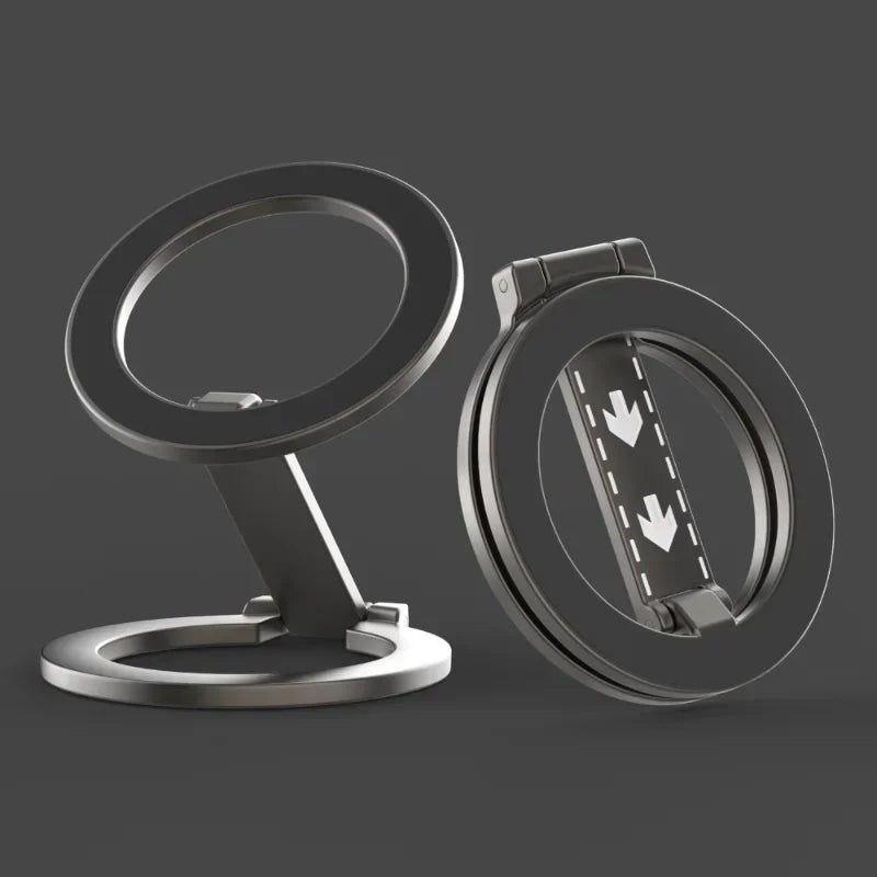 Magnetic Phone Ring Holder – Double-Sided MagSafe Kickstand for Smartphones